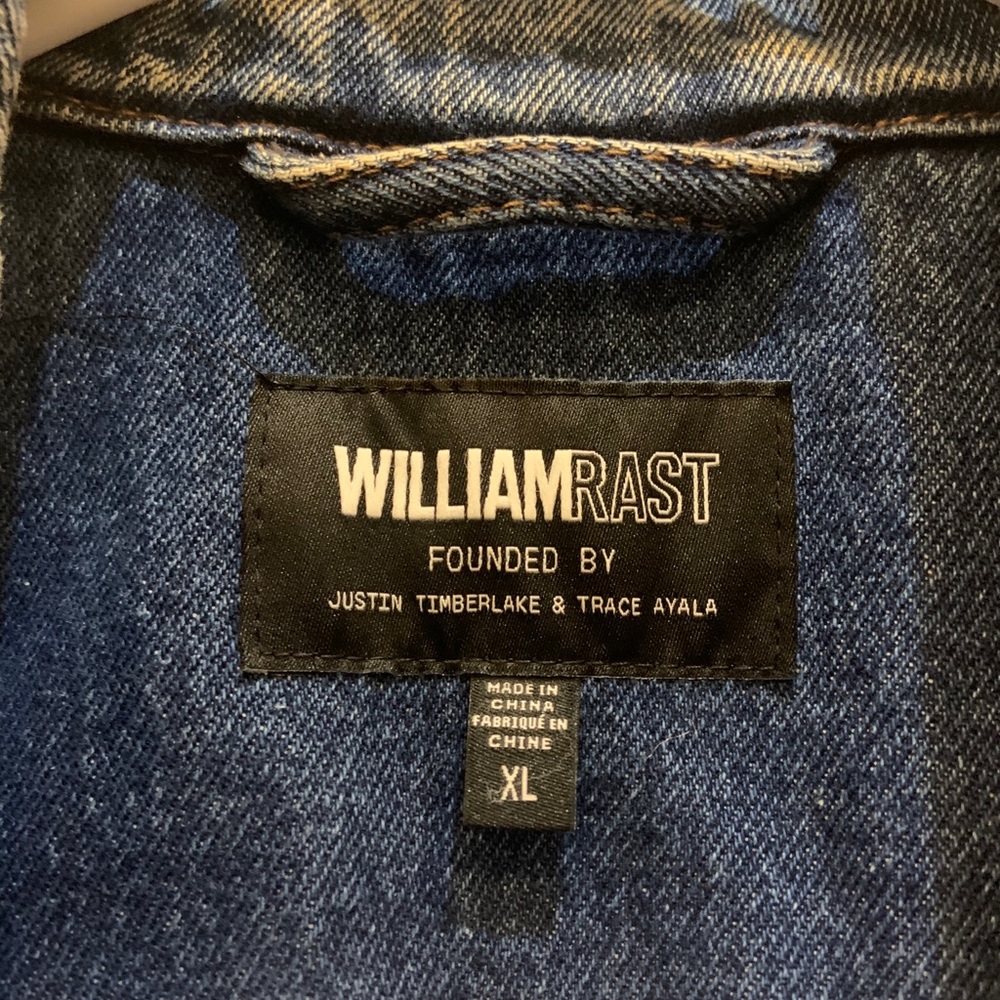 William Rast Jean Jacket Acid Washed - Picture 4 of 4